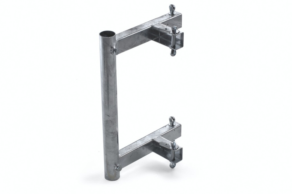 STAFFA FRANCESE DOPPIA 20CM PER PALI D.35-42MM