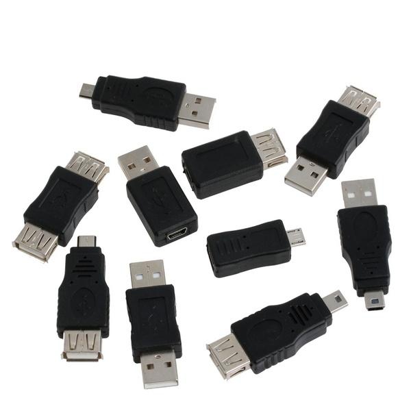 ADATTATORE USB 2.0 (A) FEMMINA / USB (B) MASCHIO