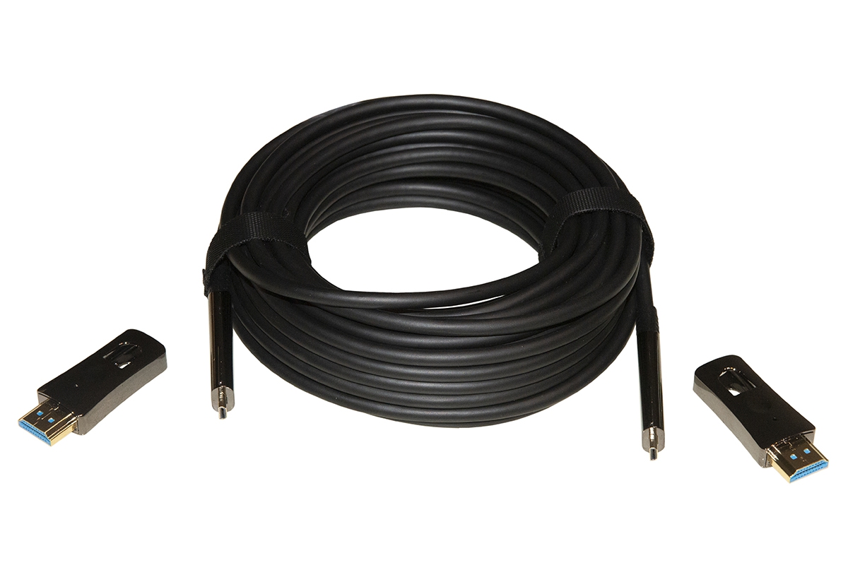 CAVO HDMI 2.0 AOC FIBRA OTTICA C/CONN STACCABILI L.30MT