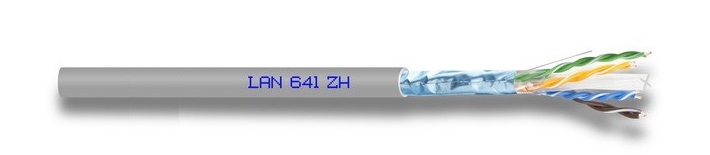 CAVO LAN FTP CAT.6 FMC LSZH (BOBINA LEGNO 305MT)