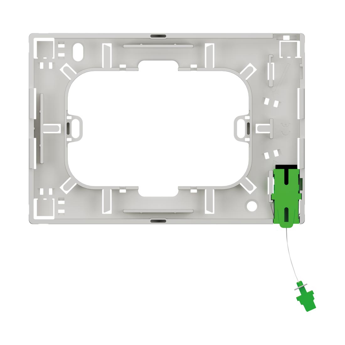 CORNICE ESTERNA PER SCATOLA 503 CON BUSSOLA SC/APC-SC/APC