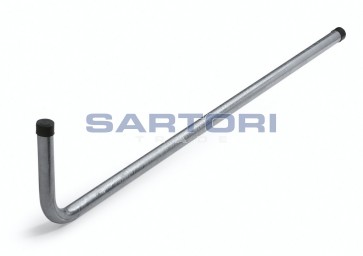 SOSTEGNO A "L" D.42 MM. L. 1,5 MT. 