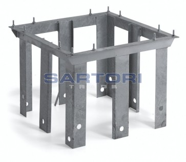 BASE DA CEMENTARE PER TRALICCIO TRAPEZOIDALE 