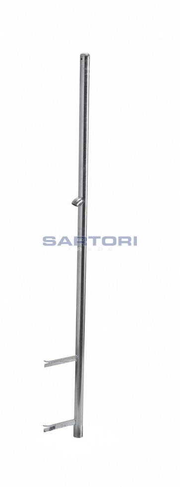 PALO SOTTOTETTO CON TAPPO/CURVA SALDATO 