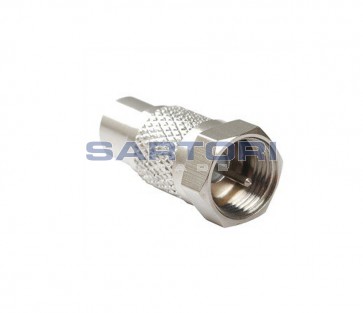 ADATTATORE COASSIALE RCA FEMMINA / F MASCHIO 