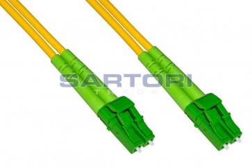 BRETELLA MONOMODALE INTESTATA BIFIBRA LC/APC - LC/APC