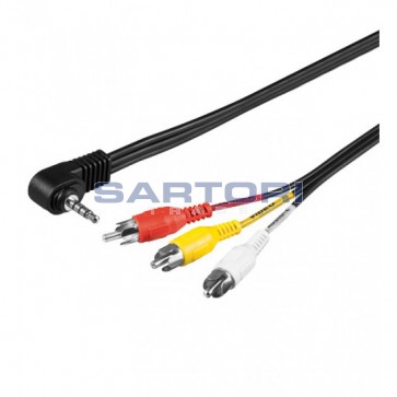 ADATTATORE AUDIO RCA - JACK 3,5MM