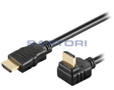 CAVO HDMI CON CONNETTORE A 90°