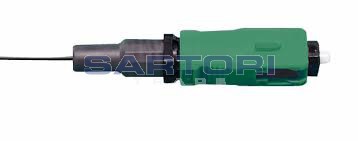 CONNETTORE F.O. PRELAPPATO 9/125 FIBRA 900MICRON