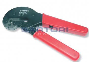 PINZA A CRIMPARE PER CONNETTORI F