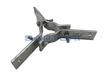 Ralla Tris Per Pali Da 25mm A 50mm - Supporto Universale Per Tubi E Palificazioni