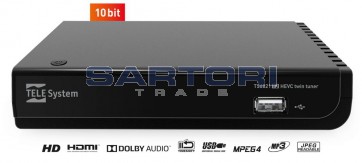 RICEVITORE DVB-T2 TELSYSTEM DESKTOP