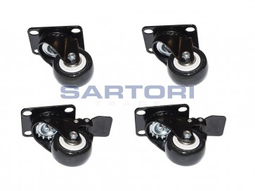 RUOTE PER ARMADI RACK 19"