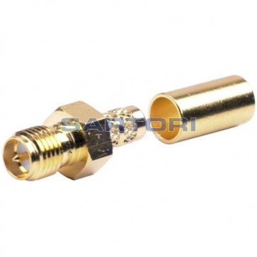 CONNETTORE COASSIALE SMA FEMMINA REVERSE POLARITY 