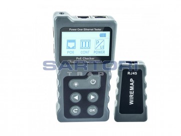 TESTER PER CAVI LAN P.O.E.