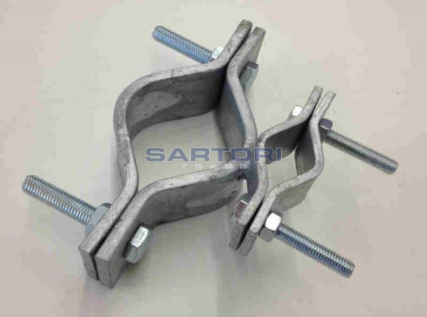 Cavallotto A 8 Fori - Distanza 6.5 Cm Tra I Pali, Modello Pesante Per Recinzioni - Foto 6