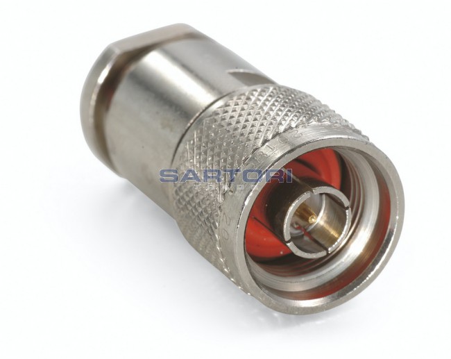 Connettore Coassiale RF N Femmina - Per Cavo RG402/141, Montaggio A Pannello, Nichelato - Foto 8