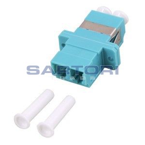 5-Pack LC Duplex Multimode Fiber Keystone Jack In Ivory - Foto 9