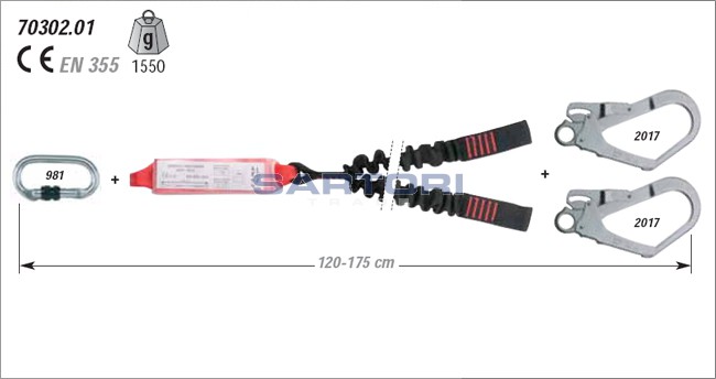 KwikSafety 1 PACK Cordino Di Sicurezza A 6 Piedi Italia - Foto 9