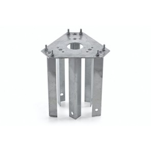 BASE DA CEMENTARE PER TRALICCIO TRIANGOLARE 