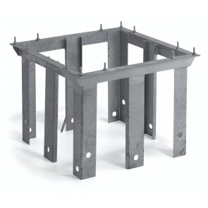 BASE DA CEMENTARE PER TRALICCIO TRAPEZOIDALE 