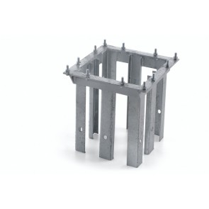 BASE DA CEMENTARE PER TRALICCIO QUADRANGOLARE 