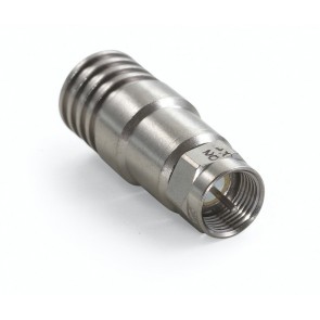 CONNETTORE F A CRIMPARE CAVO D.10,1 MM.