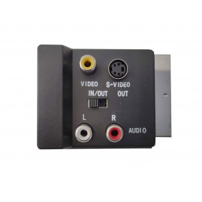 ADATTATORE AUDIO VIDEO SCART MASCHIO / 3 RCA FEMMINA 