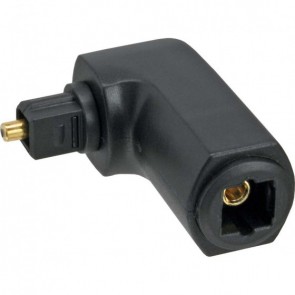 ADATTATORE AUDIO VIDEO TOSLINK 90°