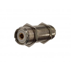 ADATTATORE COASSIALE UHF FEMMINA - UHF FEMMINA A PANNELLO