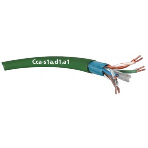 CAVO LAN FTP CAT.6A GUAINA LSZH GRIGIA