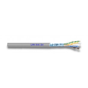 CAVO LAN FTP CAT.6 GUAINA LSZH GRIGIA 