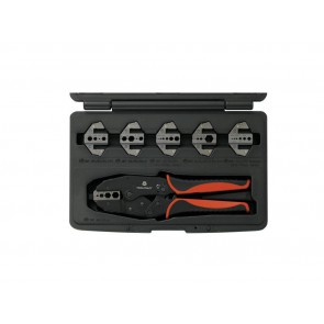 KIT IN VALIGIA PINZA A CRIMPARE CONNETTORI RF