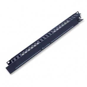 PANNELLO PASSACAVI PER RACK 19" CON COPERCHIO