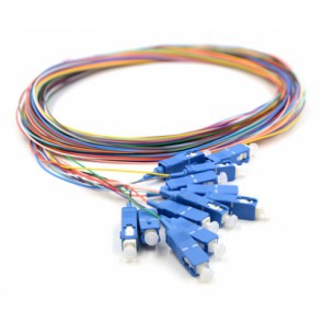 PIGTAIL SET COLOR 9/125 SC/PC 