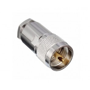 CONNETTORE COASSIALE UHF MASCHIO A SERRACAVO