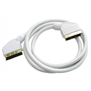 CAVO AUDIO VIDEO 21 POLI SCART MASCHIO - SCART MASCHIO GOLD 