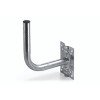 SUPPORTO A "L" LEGGERO IN TUBO TONDO - H 25CM