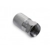CONNETTORE F A VITE PER CAVO D.7,3 MM. CAVEL