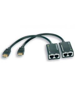 EXTENDER HDMI MASCHIO SU 2 CAVI LAN