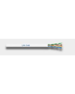 CAVO LAN UTP CAT.5  PVC GUAINA BIANCA