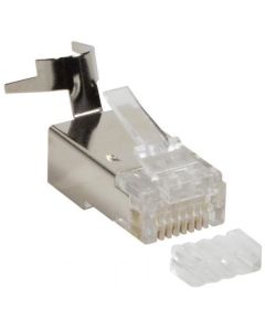 PLUG RJ45 FTP CAT. 6A PER CAVO RIGIDO