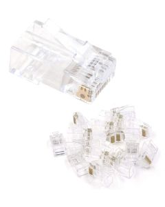 PLUG RJ45 UTP PASSANTE