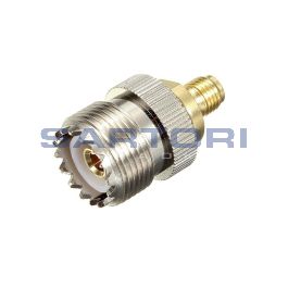 2pcs. CONNETTORE ADATTATORE PRESA PL259 SO-239 UHF FEMMINA A SMA-M - Foto 4