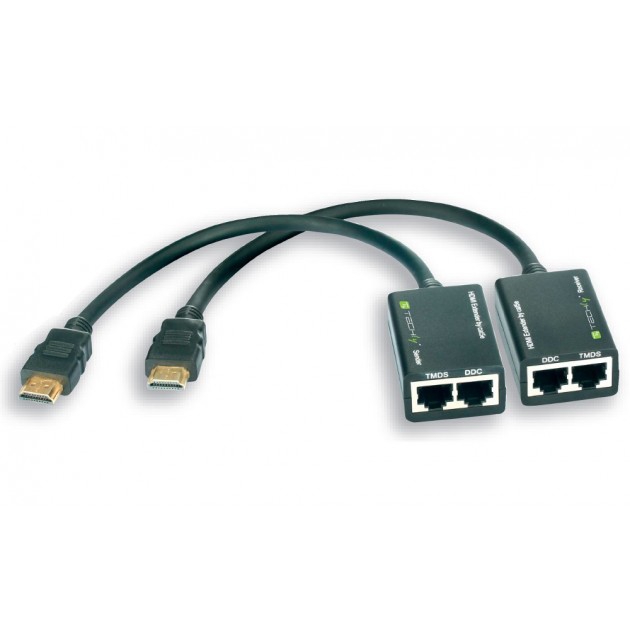 EXTENDER HDMI MAX 100MT. 2X CAT. 6 RX - TX