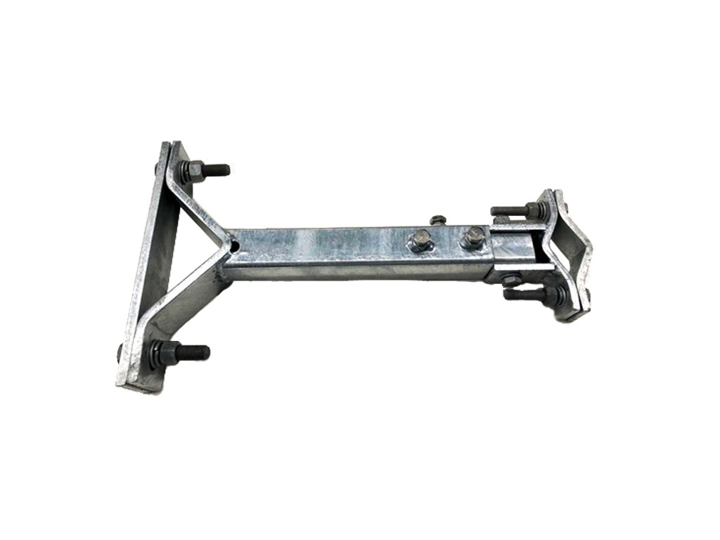STAFFA PER TRALICCIO ANG. 120- 160MM INCLINABILE SP.40-55CM